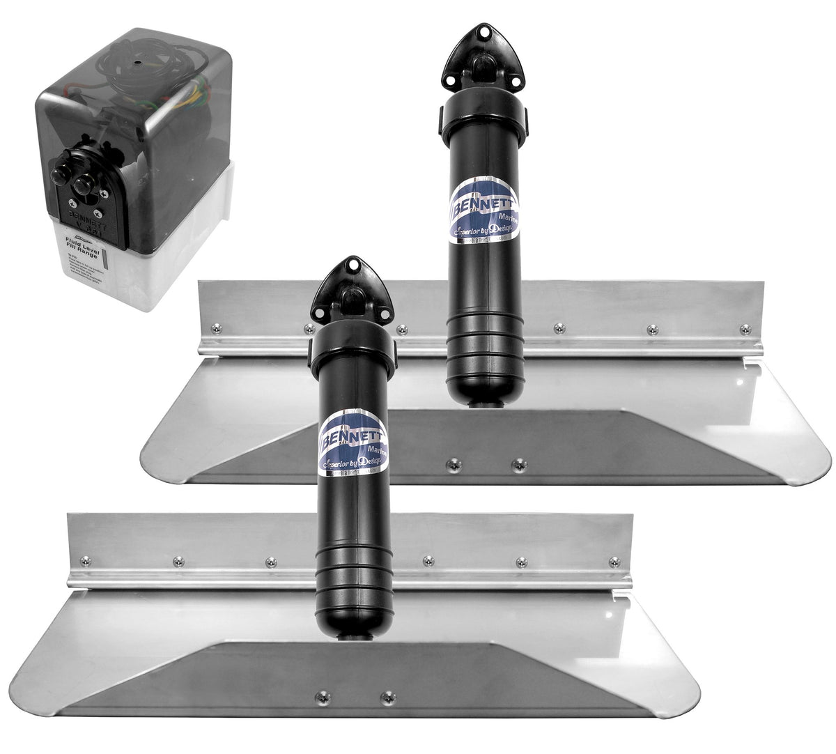 Bennett Trim Tab Kit 18" x 9" w/o Control