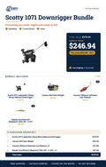 Scotty 1071 Downrigger Bundle