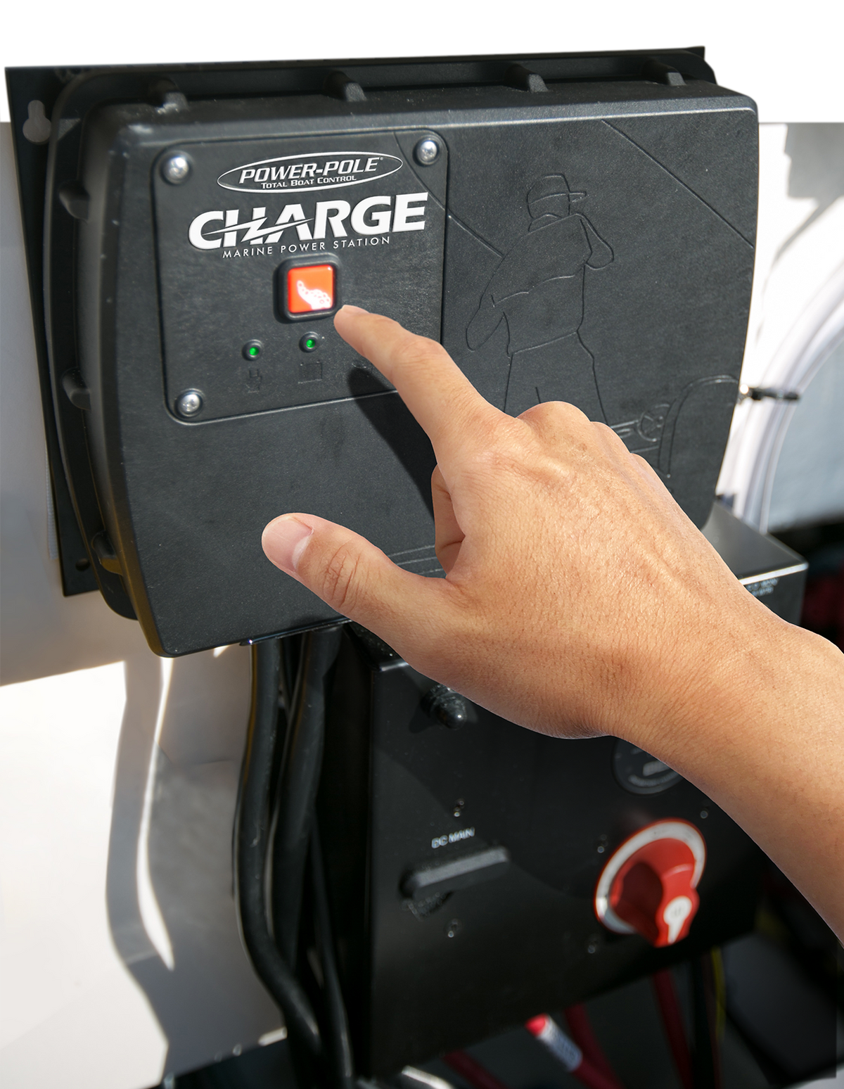 Power-Pole Charge Marine Power Management System