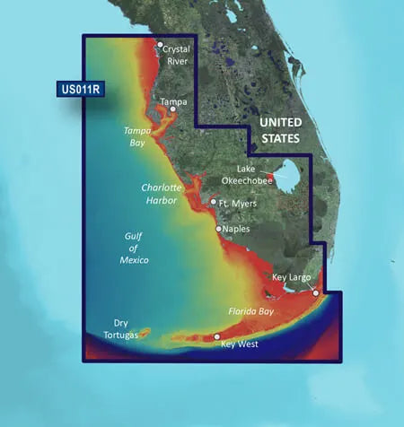 Garmin BlueChart® g3 Vision® HD - VUS011R - Southwest Florida - microSD™/SD™