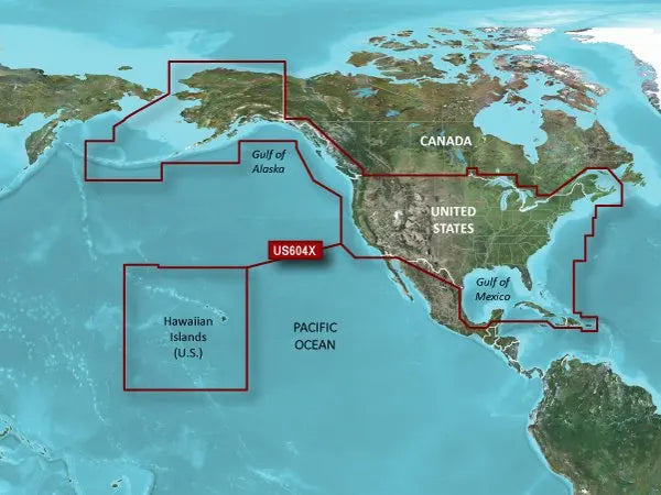 Garmin BlueChart® g3 HD - HXUS604x - US All & Canadian West - microSD™/SD™