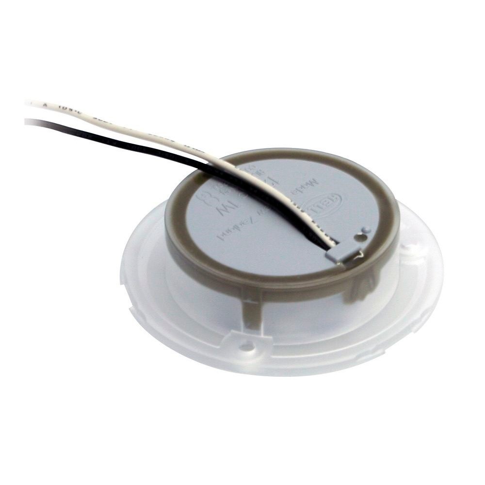 Hella Marine Polished Stainless Steel Rim LED Courtesy Lamp