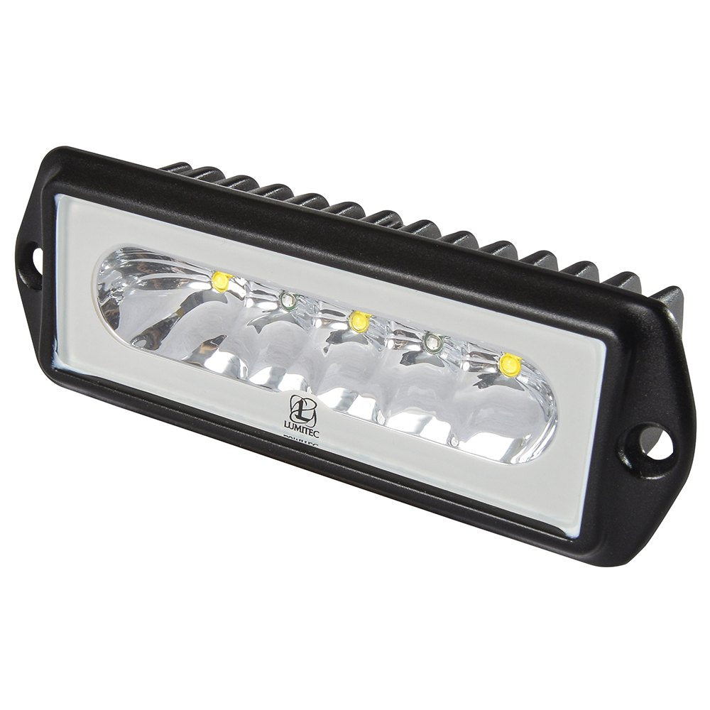 Lumitec Capri2 - Flush Mount LED Flood Light - Black Housing