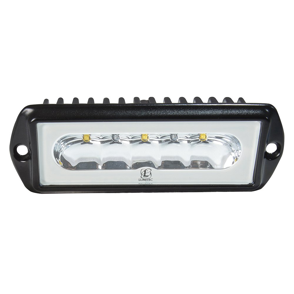 Lumitec Capri2 - Flush Mount LED Flood Light - Black Housing