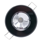 Lumitec Illusion Flush Mount LED Down Light - Spectrum RGBW - Cool White - Black Housing