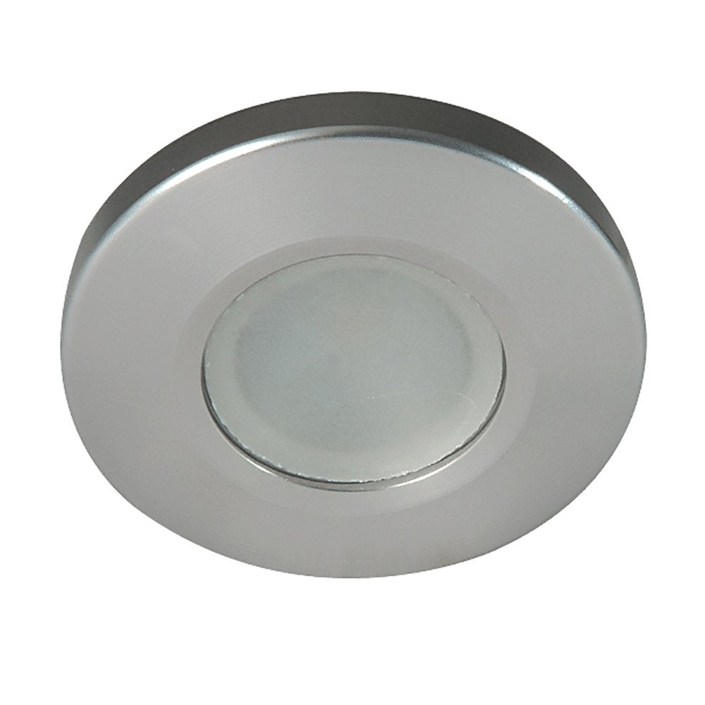 Lumitec Orbit Spectrum Flush Mount Down Light - Brushed Housing - White Dimming & Red/Blue Non-Dimming