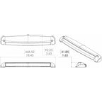 Lumitec Razor Light Bar - Spot - Flush Mount