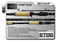 MB71MHF 7'1" Medium Heavy Fast **CORK** - Legacy Brand Logo