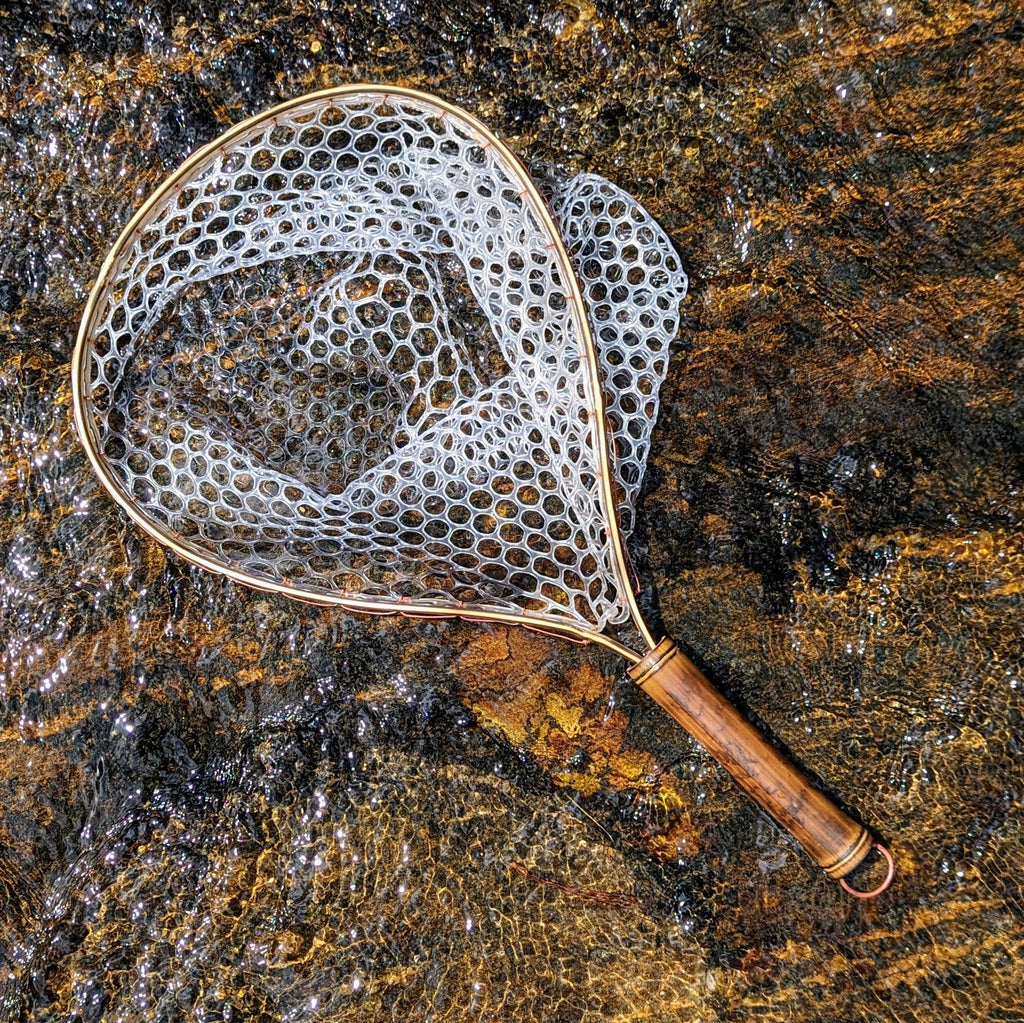 Pocket Water Wide - Bamboo Fly Fishing Landing Net/Hand Net