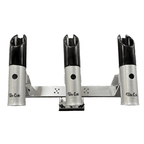 Triple Deck Mount w/ True Set Rod Holders