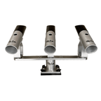 Triple Deck Mount w/ True Set Rod Holders