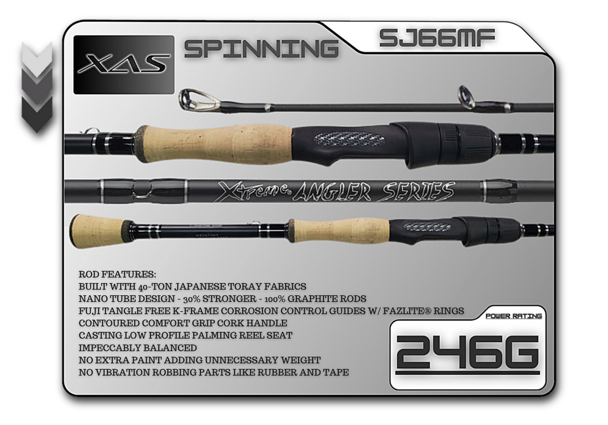 SJ66MF 6'6" Medium Fast - Legacy Brand Logo