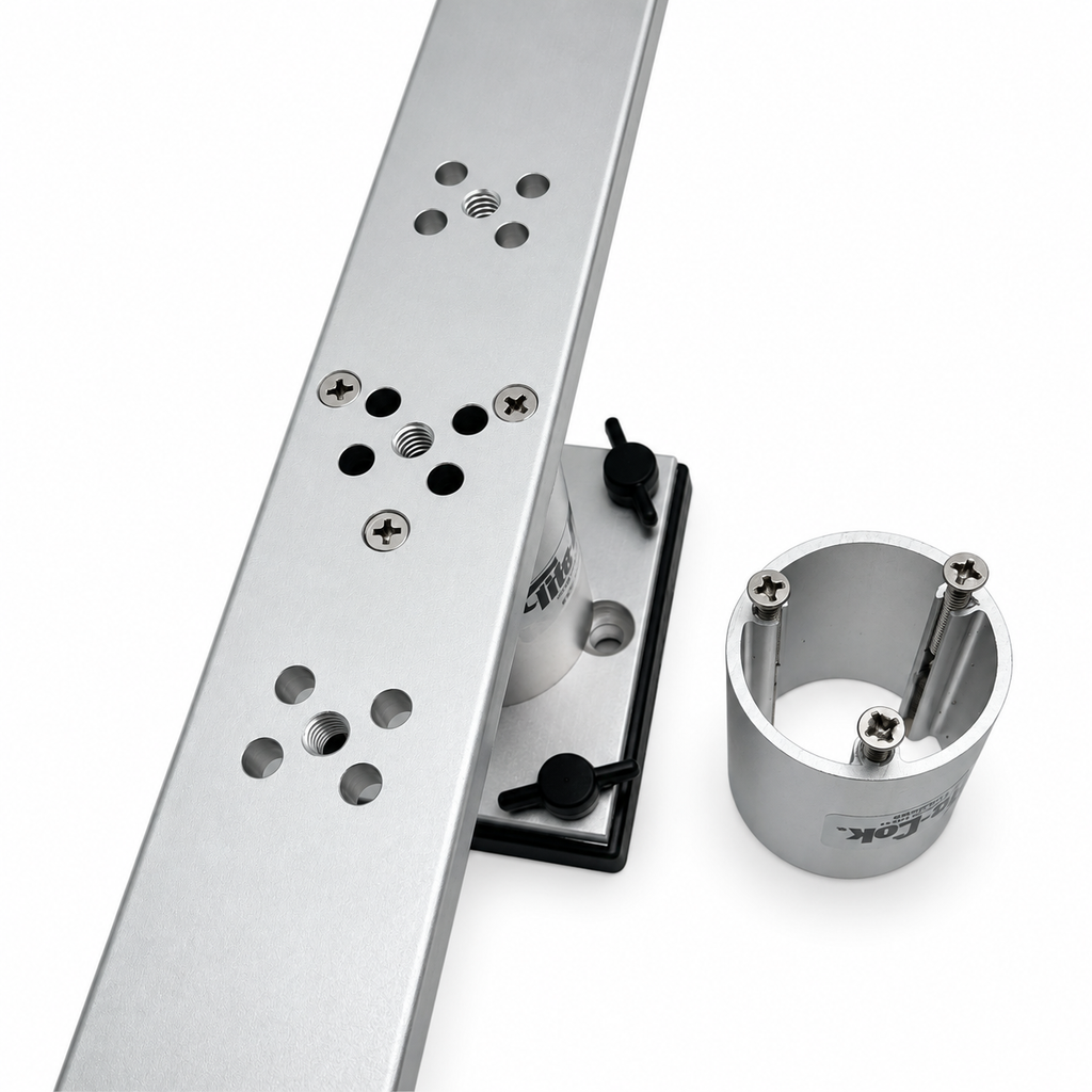 Triple Deck Mount w/ Multi-Lok Rod Holders