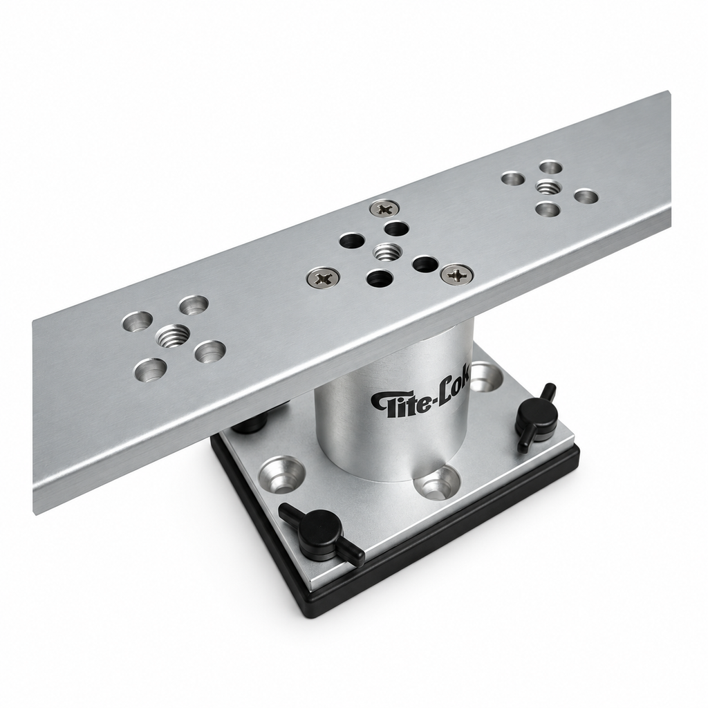 Triple Deck Mount w/ Multi-Lok Rod Holders