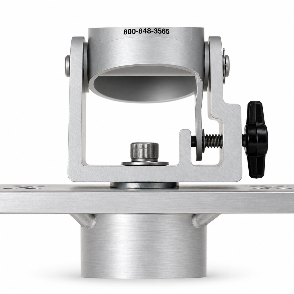 Triple Deck Mount w/ Multi-Lok Rod Holders