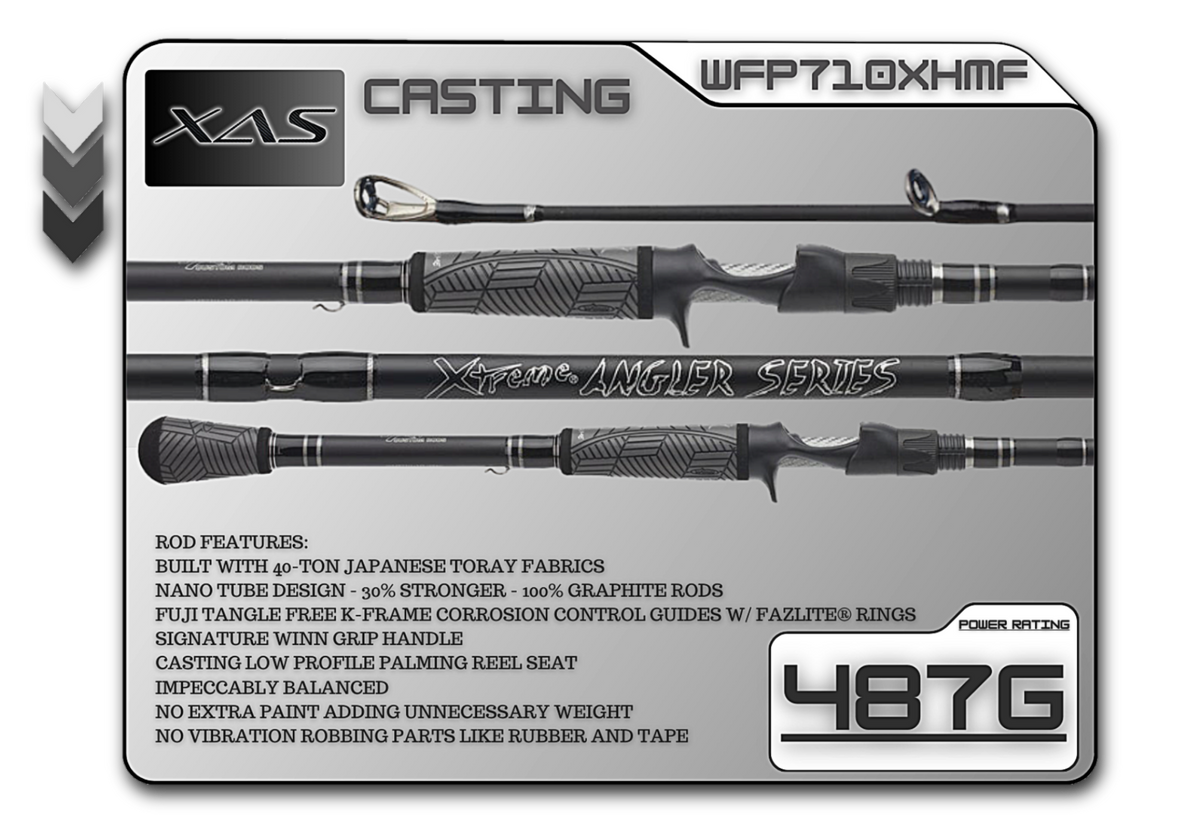 WFP710XHMF 7'10" XTRA Heavy Mod-Fast **Flipping** - Legacy Brand Logo