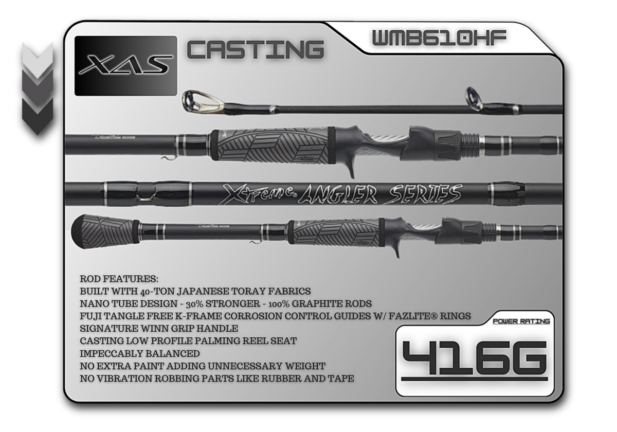 WMB610HF 6'10" Heavy Fast - Legacy Brand Logo