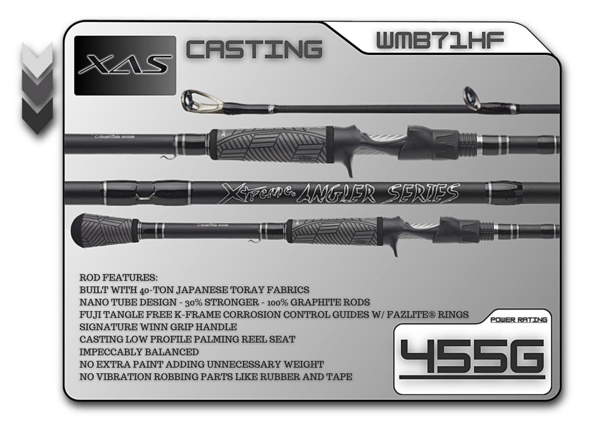 WMB71HF 7'1" Heavy Fast - Legacy Brand Logo
