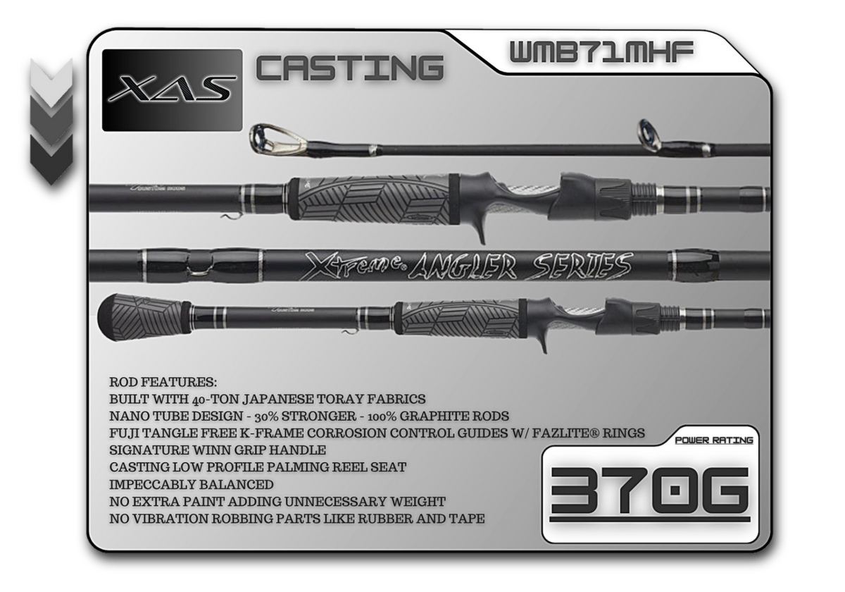 WMB71MHF 7'1" Medium Heavy Fast - New Logo Branding