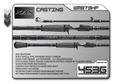 WMB73HF 7'3" Heavy Fast - Legacy Brand Logo