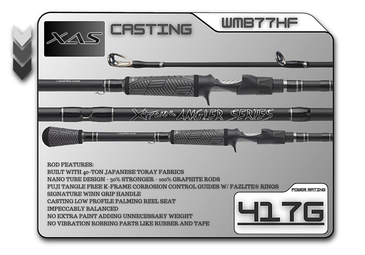WMB77HF 7'7" Heavy Fast - Legacy Brand Logo