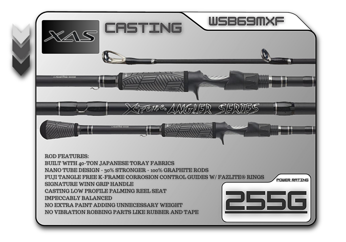 WSB69MXF 6'9" Medium Xtra-Fast - Legacy Brand Logo