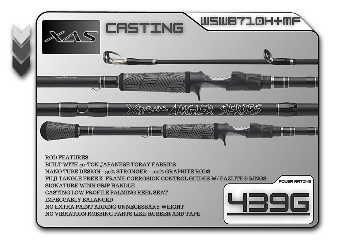 WSWB710H+MF 7'10" Heavy-Plus Mod-Fast - Legacy Brand Logo