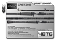 WSWB710XHMF 7'10" Xtra-Heavy Mod-Fast - Legacy Brand Logo